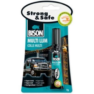 BISON Strong & Safe univerzálne lepidlo 7g