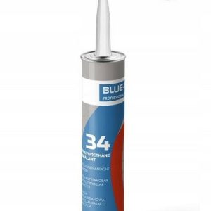 BLUE-CAR 1K PU polyuretánové lepidlo a tmel čierny 310ml