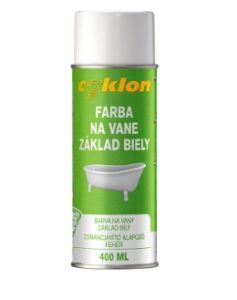 CYKLON Farba na vane základná TRANSPARENT 400ML