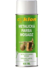 CYKLON Metalický Mosadzný sprej 400ml