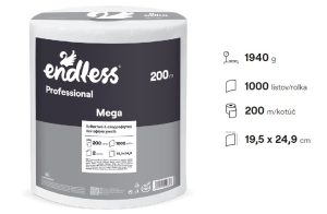 Endless 2 vrstvová papierová utierka