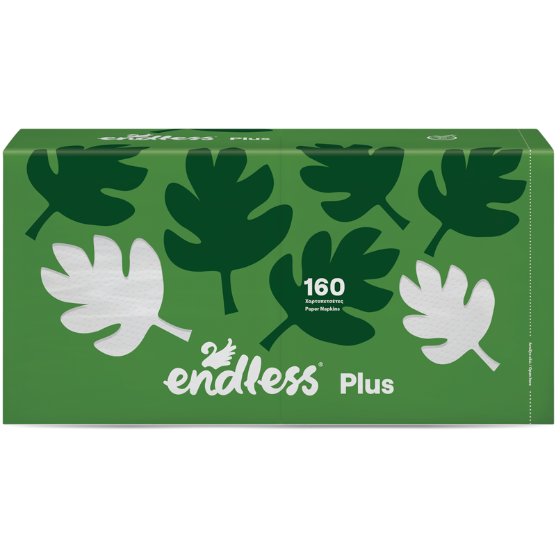 Endless Plus papierové obrúsky Endless Plus papierové obrúsky
