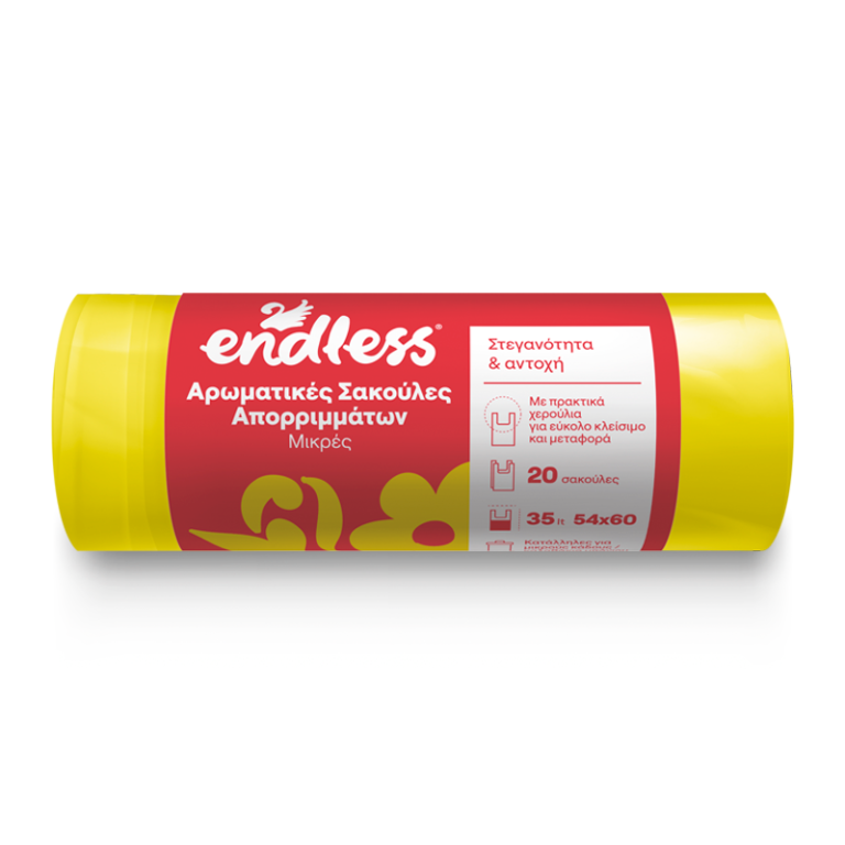 Endless Vrece na odpadky žlté s jablkovo-škoricovou vôňou