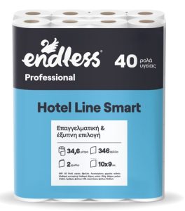 Endless toaletný papier hotel line smart 2 vrstvový 35m rolka 40ks v balení