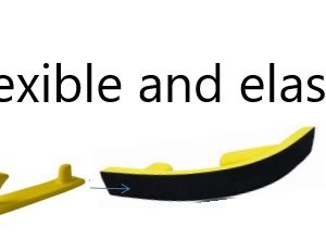 EscaL Žltý hobel BRÚSNY BLOK FLEXIBILNÝ 70x400 mm