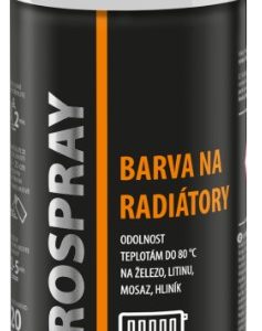 Eurospray AC733 sprej na radiátory biely lesklý ral 9003 400ml