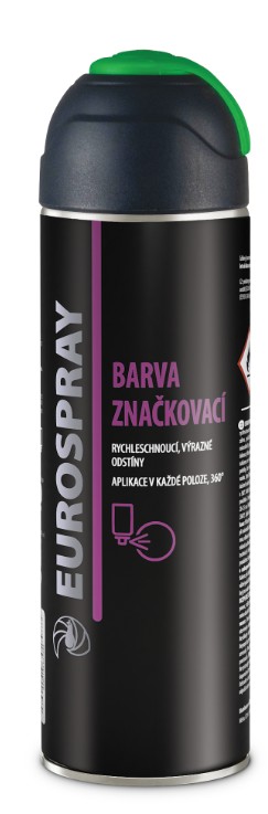 Eurospray AC738 značkovací fluorescenčný sprej oranžový 500m