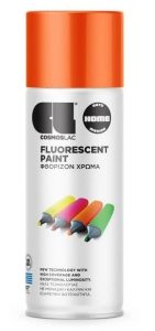 Fluorescenčná farba oranžová sprej 400ml