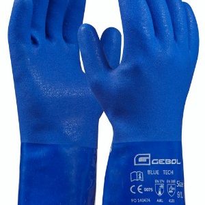 Gebol Pracovné rukavice BLUE TECH č.10