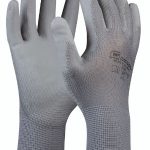 Gebol Pracovné rukavice MICRO-FLEX č.7 sede
