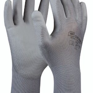 Gebol Pracovné rukavice MICRO-FLEX č.8 sede