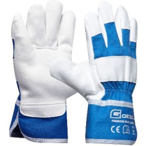 Gebol Pracovné rukavice PREMIUM BLUE Junior vek 4 až 6