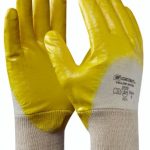 Gebol Pracovné rukavice pre montážne práce YELLOW NITRIL č.10