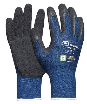 Gebol Pracovné rukavice pre montážne práce s chladiacim efektom COOL GRIP č.9