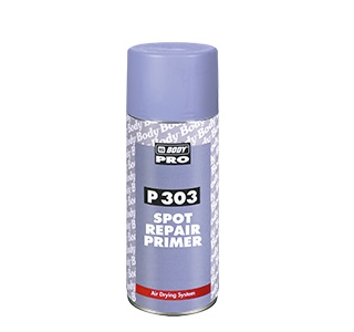 HB BODY 1K quick primer plnič  - new P303 SPOT REPAIR PRIMER / antikorózny základ v spreji biely 400ml