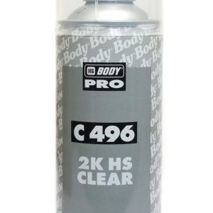 HB BODY 496 HS 2:1 SR akrylový lak v spreji transparentný 400ml