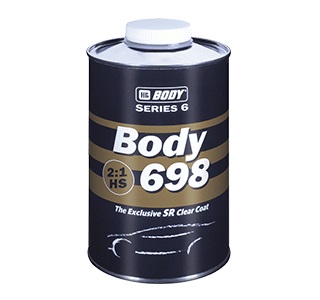 HB BODY 698 CLEAR HS SR 2:1 transparentný 5L HB BODY 698 CLEAR HS SR 2:1 transparentný 5L