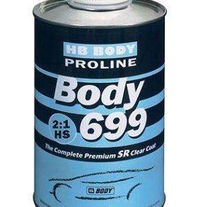 HB BODY 699 Clear coat SR 2:1 akrylátový lak transparentný 1l