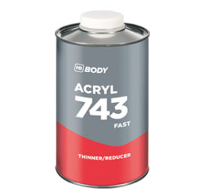 HB BODY 743 akrylové riedidlo rýchle / fast 1L