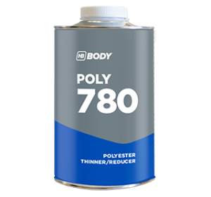 HB BODY 780 polyesterové riedidlo transparentné 1L