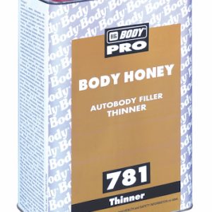 HB BODY 781 HONEY Riedidlo do polyesterových tmelov transparentný 0