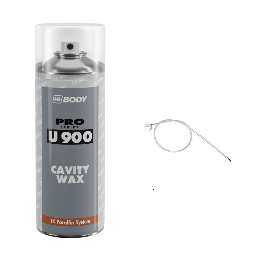 HB BODY 900 cavity wax - sprej na dutiny hnedý 400ml - s hadičkou 60cm HB BODY 900 cavity wax - sprej na dutiny hnedý 400ml - s hadičkou 60cm