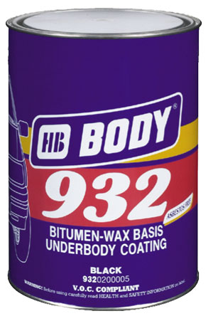 HB BODY 932 čierna 4L