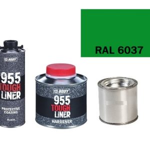 HB BODY 955 RAPTOR tough liner - 2k polyuretán textúra set / báza + tužidlo + farba /RAL 6037 900ml