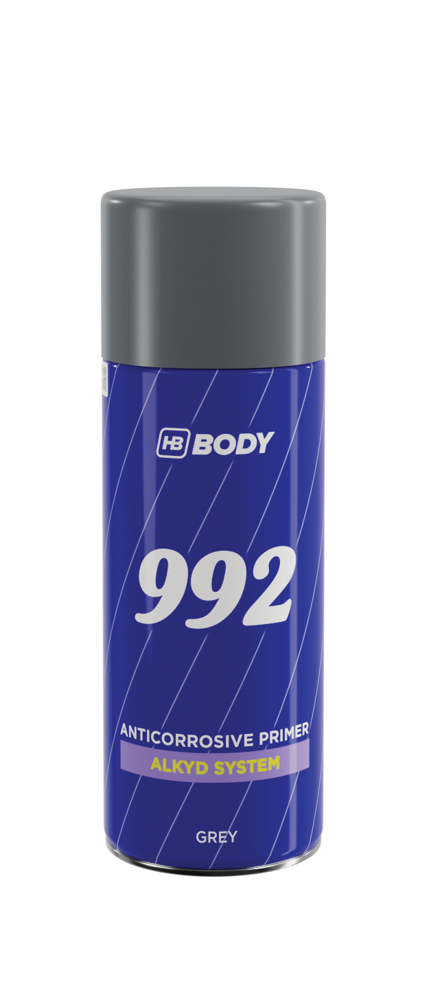 HB BODY 992 1k antikorózny základ v spreji šedý 400 ml