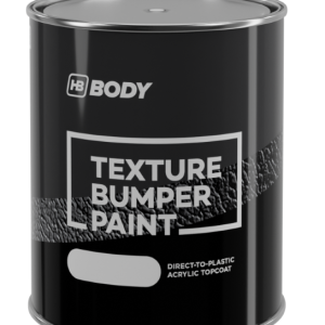 HB BODY Bumper Texture - textúrovaná farba na plasty čierna 1L
