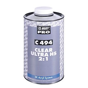HB BODY C494 ultra HS 2:1 VOC akrylový lak transparent 1L
