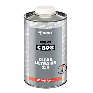 HB BODY C898 Clear ultra HS 2:1 akrylátový lak transparentný 1l