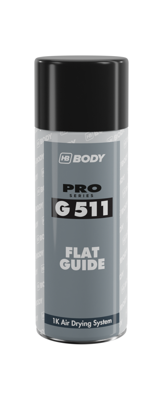 HB BODY Flat guide - kontrol sprej čierny 400 ml HB BODY Flat guide - kontrol sprej čierny 400 ml