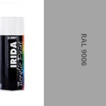 HB BODY  IRIDA RAL 9006 biely hliník  FARBA V SPREJI 400ML