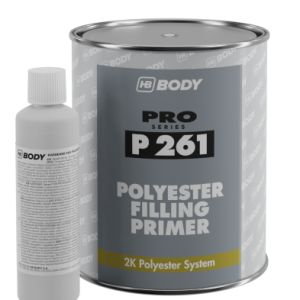 HB BODY P261 2K polyesterový tmel s plničom šedý 1L