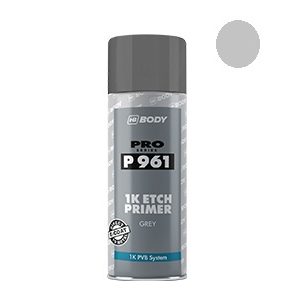 HB BODY P961 etch primer  odhrdzovač a reaktívny základ v jednom šedý v spreji 400ml