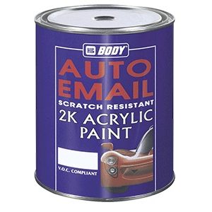 HB BODY autoemail 9330 2K ACRYL PAINT RAL 9006 1L