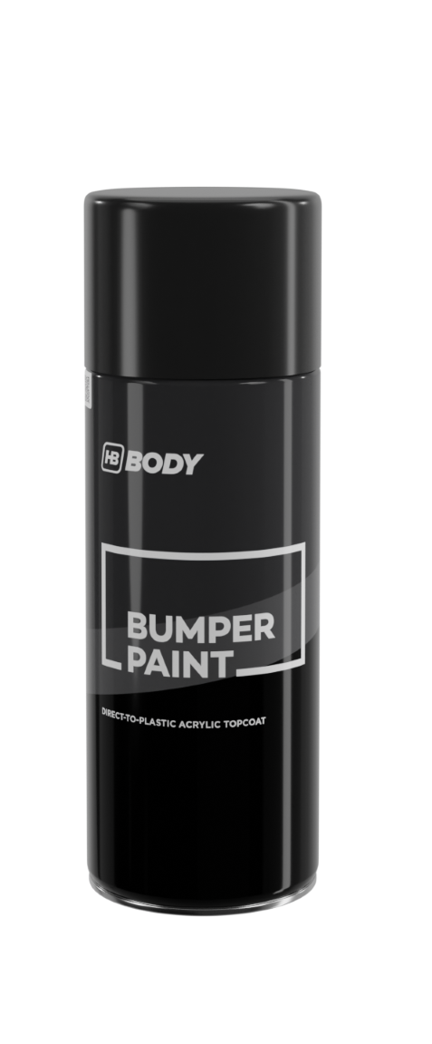 HB BODY bumper paint - farba na plasty v spreji svetlo šedý 01 400ml