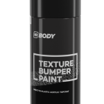HB BODY bumper texture - textúrovaná farba na plasty v  spreji šedá 400ml