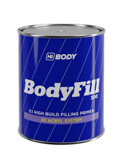 HB BODY fill 300 3:1 plnič čierny 1L