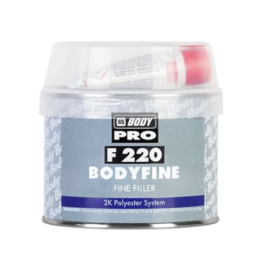 HB BODY fine F220 - tmel jemný  biely 250g