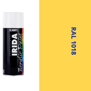 HB BODY irida RAL 1018 zinkovo žltá farba v spreji 400ML