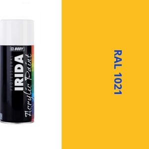 HB BODY irida RAL 1021 žlto horčičná FARBA V SPREJI 400ML