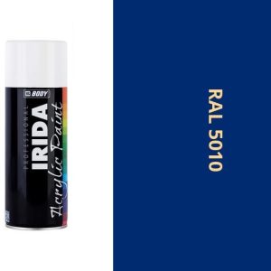 HB BODY irida RAL 5010 enziánová modrá FARBA V SPREJI 400ML