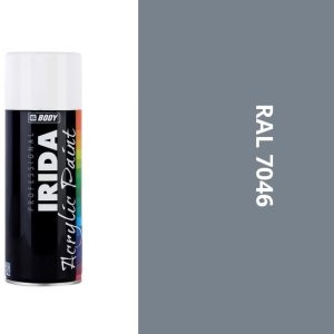 HB BODY irida RAL 7046 ŠEDÁ FARBA V SPREJI 400ML