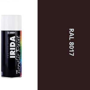 HB BODY irida RAL 8017 čokoládovo hnedá FARBA V SPREJI 400ML