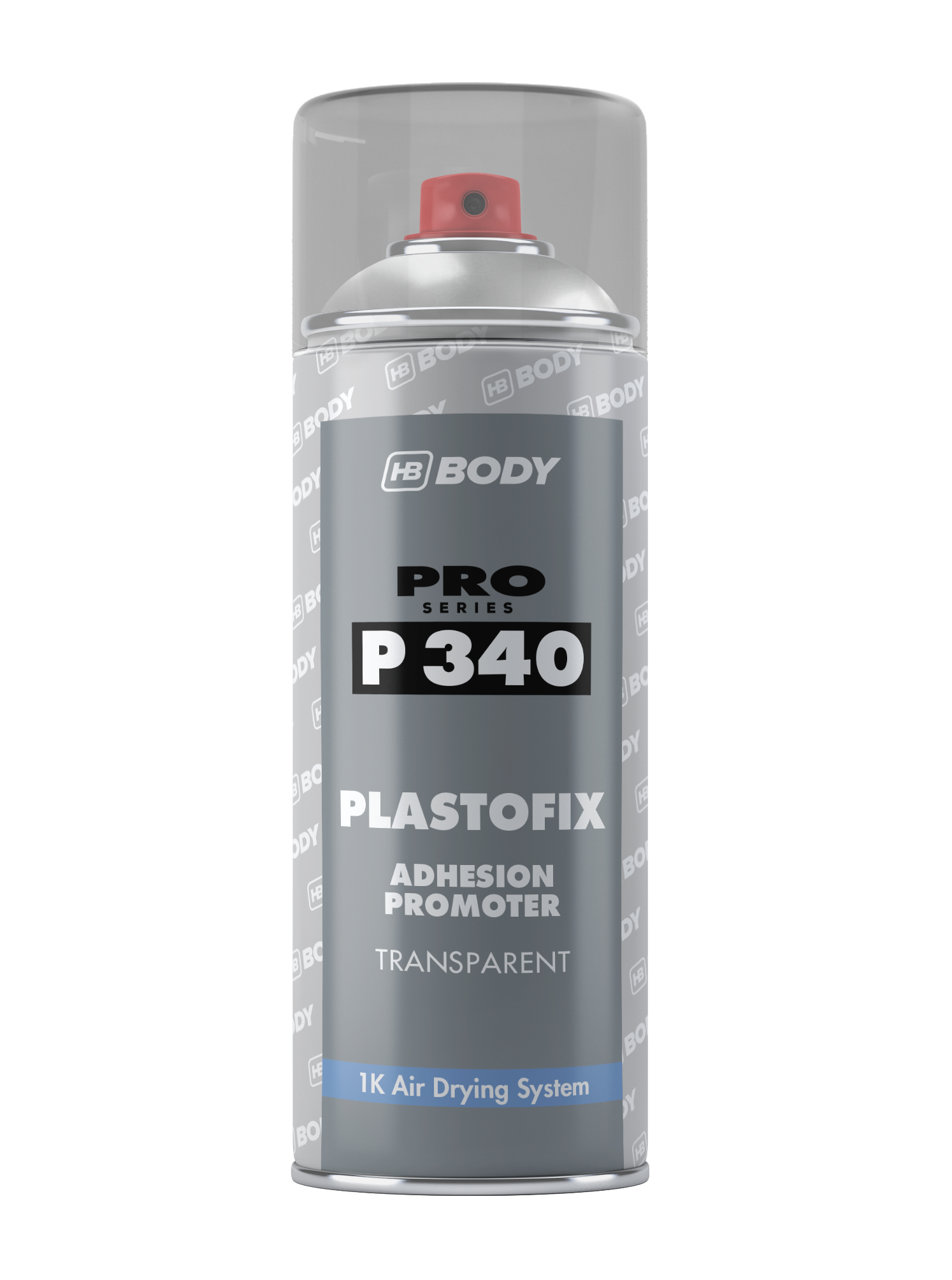 HB BODY plastofix 340 - základ na plasty v spreji transparent 400ml HB BODY plastofix 340 - základ na plasty v spreji transparent 400ml