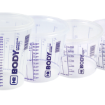 HB BODY plastová nádoba s odmerkou 2300 ml