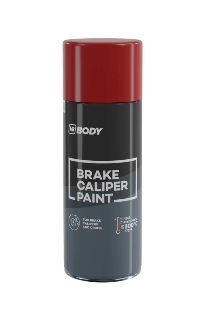 HB BODY sprej na brzdové strmene červený do 300°C 400ml