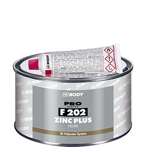 HB BODY zinc plus F202 - zinkový tmel béžový 1
